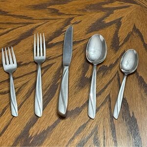 FINLANDIA Insico International Silver Flatware Place Setting Stainless USA 5